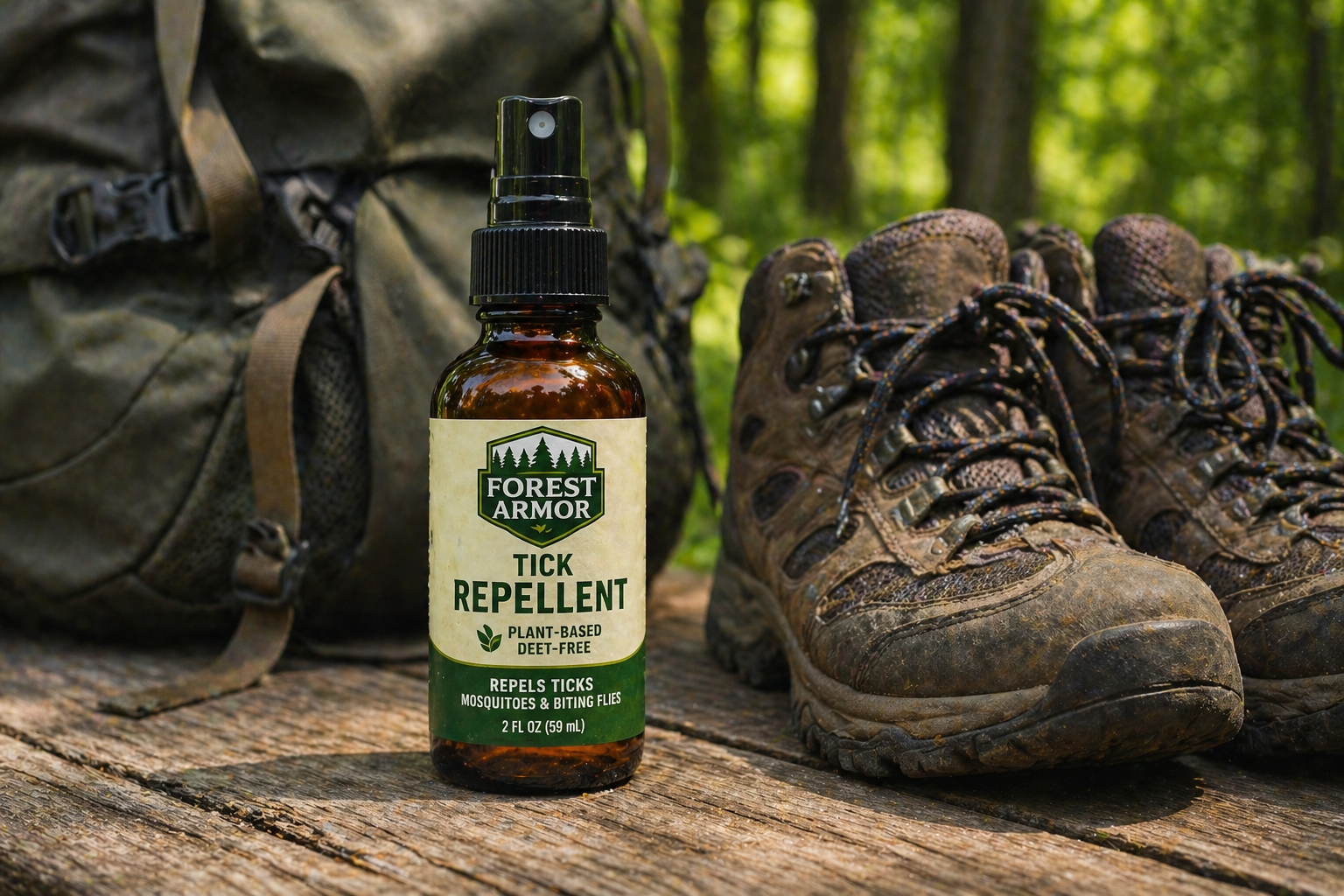 Forest Armor Natural Tick Repellent Spray